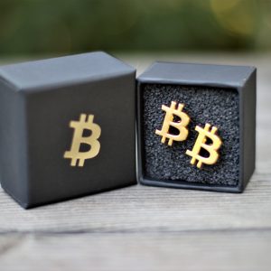 Manžetové knoflíčky Bitcoin