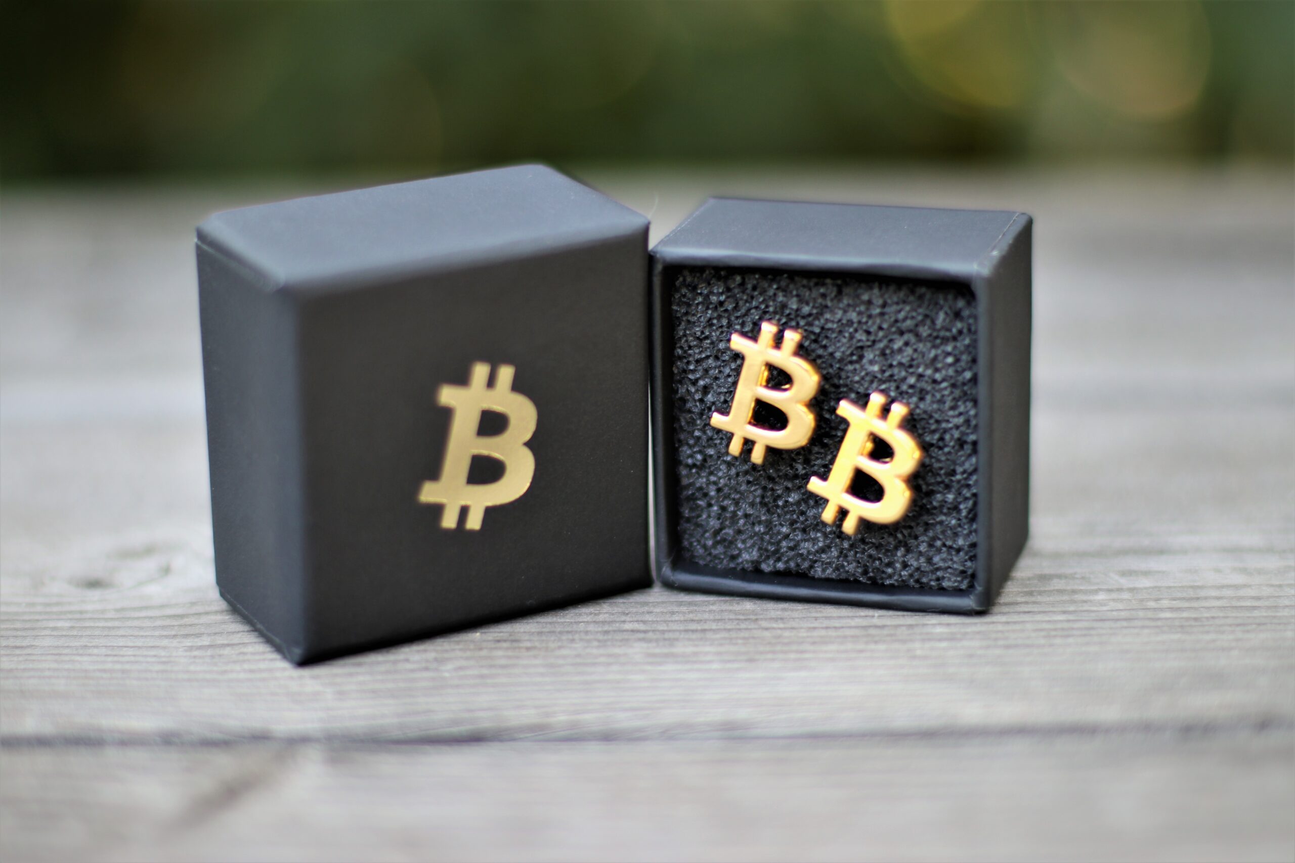 Manžetové knoflíčky Bitcoin